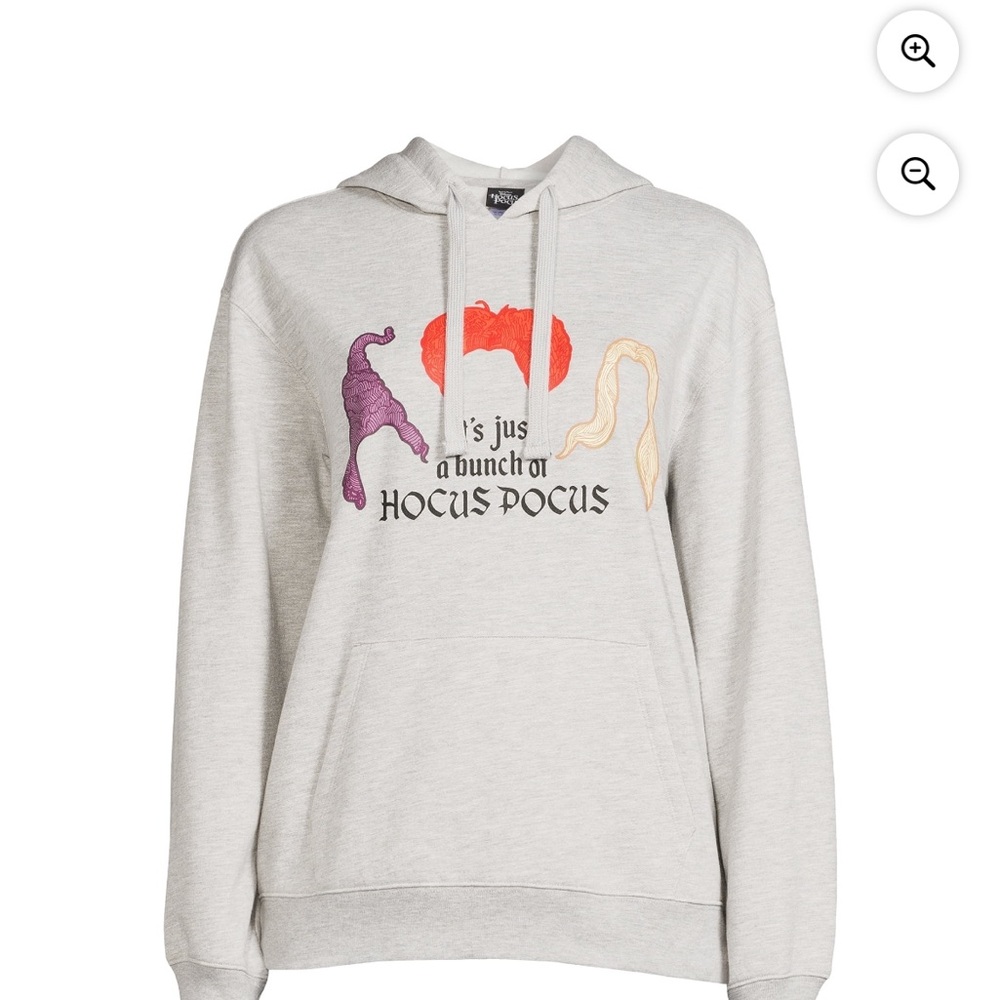 Disney Gray Hocus Pocus Sweatshirt